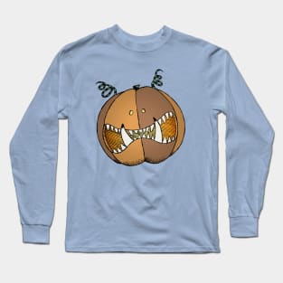 Pumpkin No 3 Long Sleeve T-Shirt